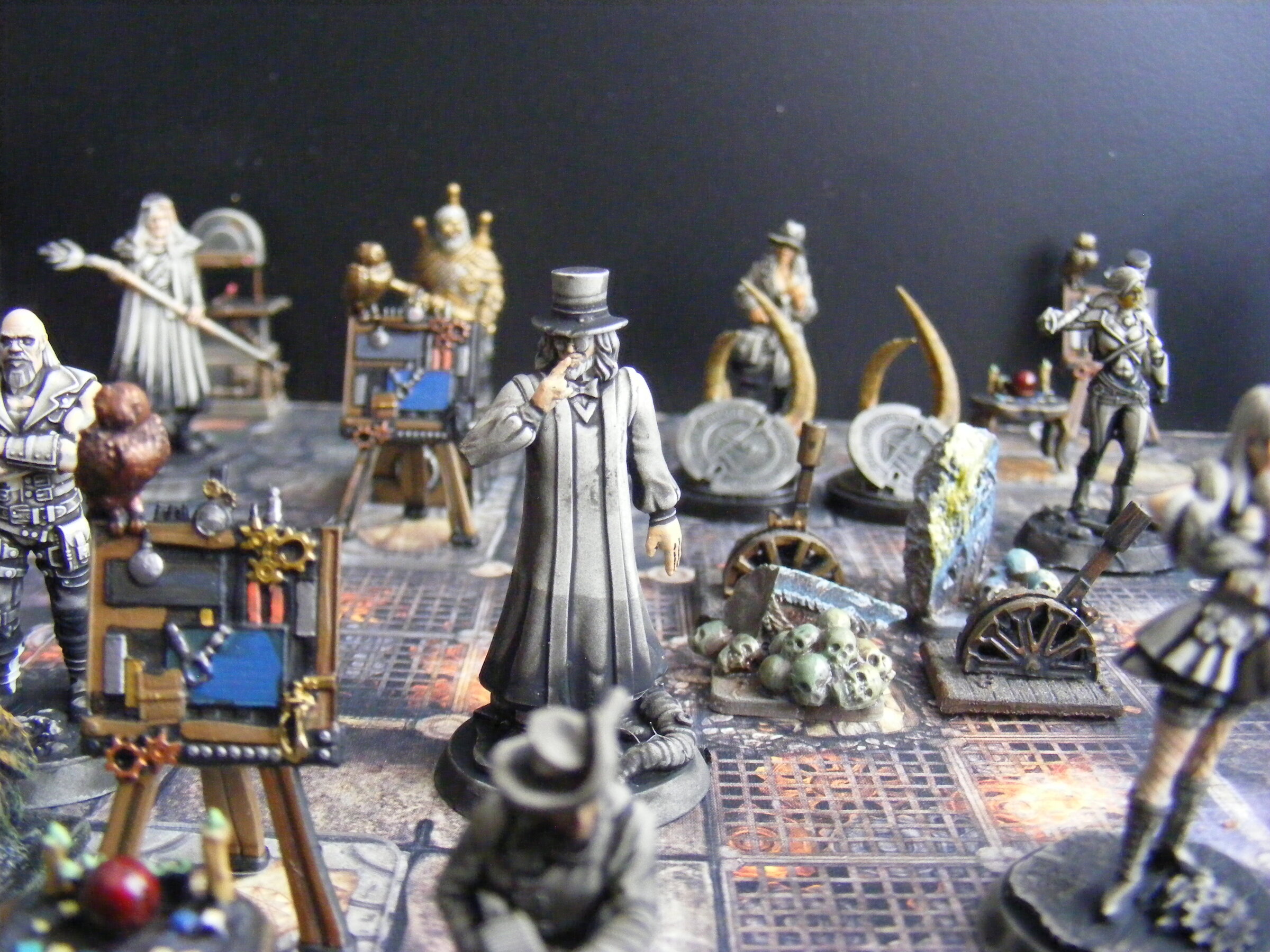 Gathering scene